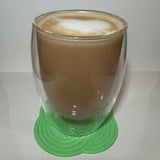 Pale Green Woven Coasters - Krafty Kat