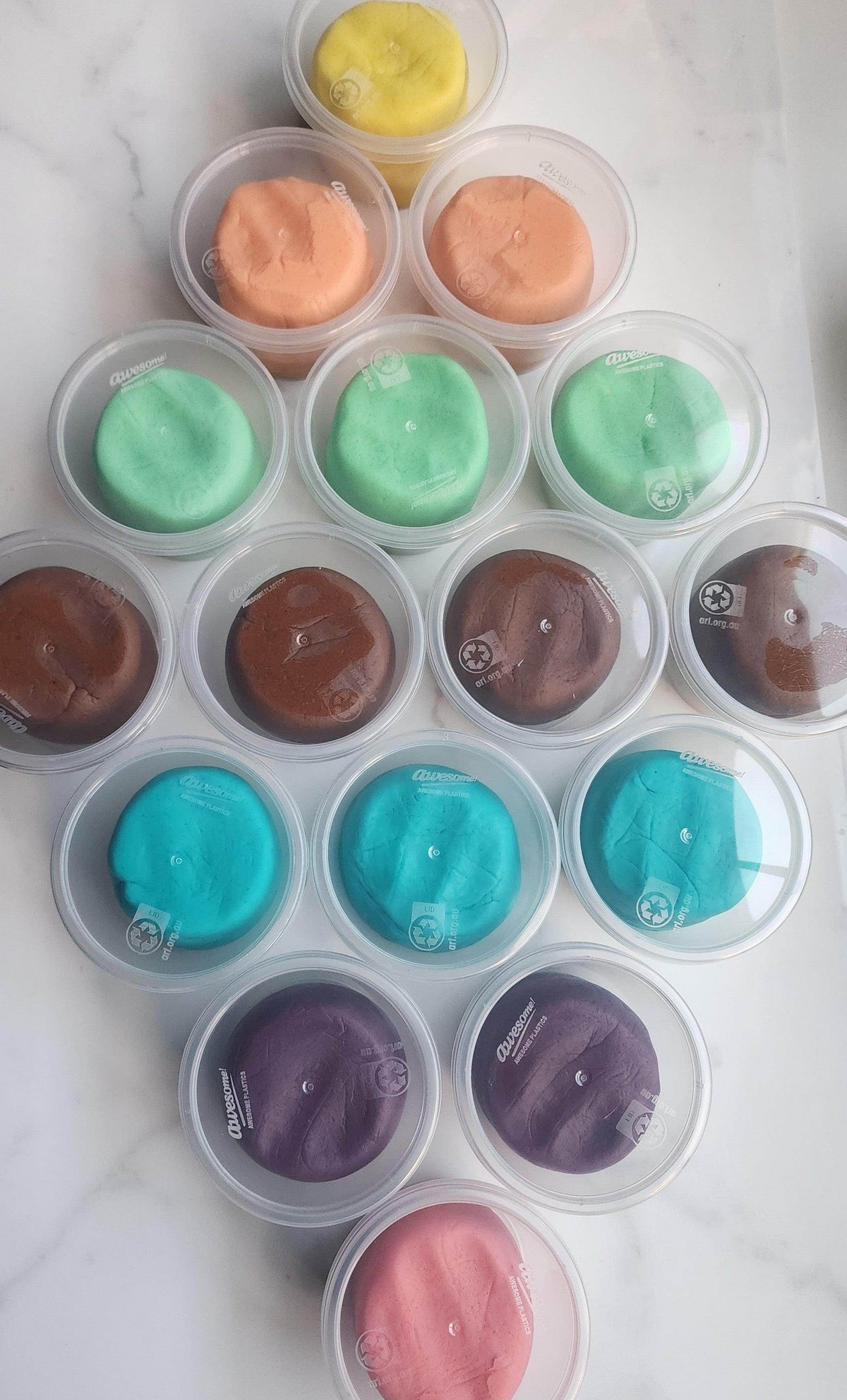 Single Playdough Tubs - Krafty Kat