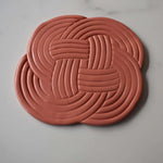 Terracotta Woven Coasters - Krafty Kat