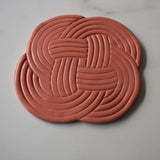 Terracotta Woven Coasters - Krafty Kat