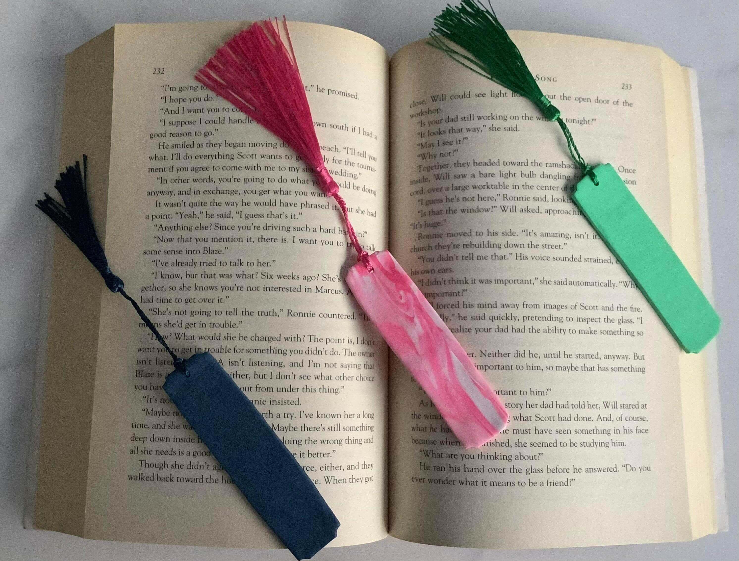 The Page Turner Trio - Set of 3 Bookmarks. - Krafty Kat