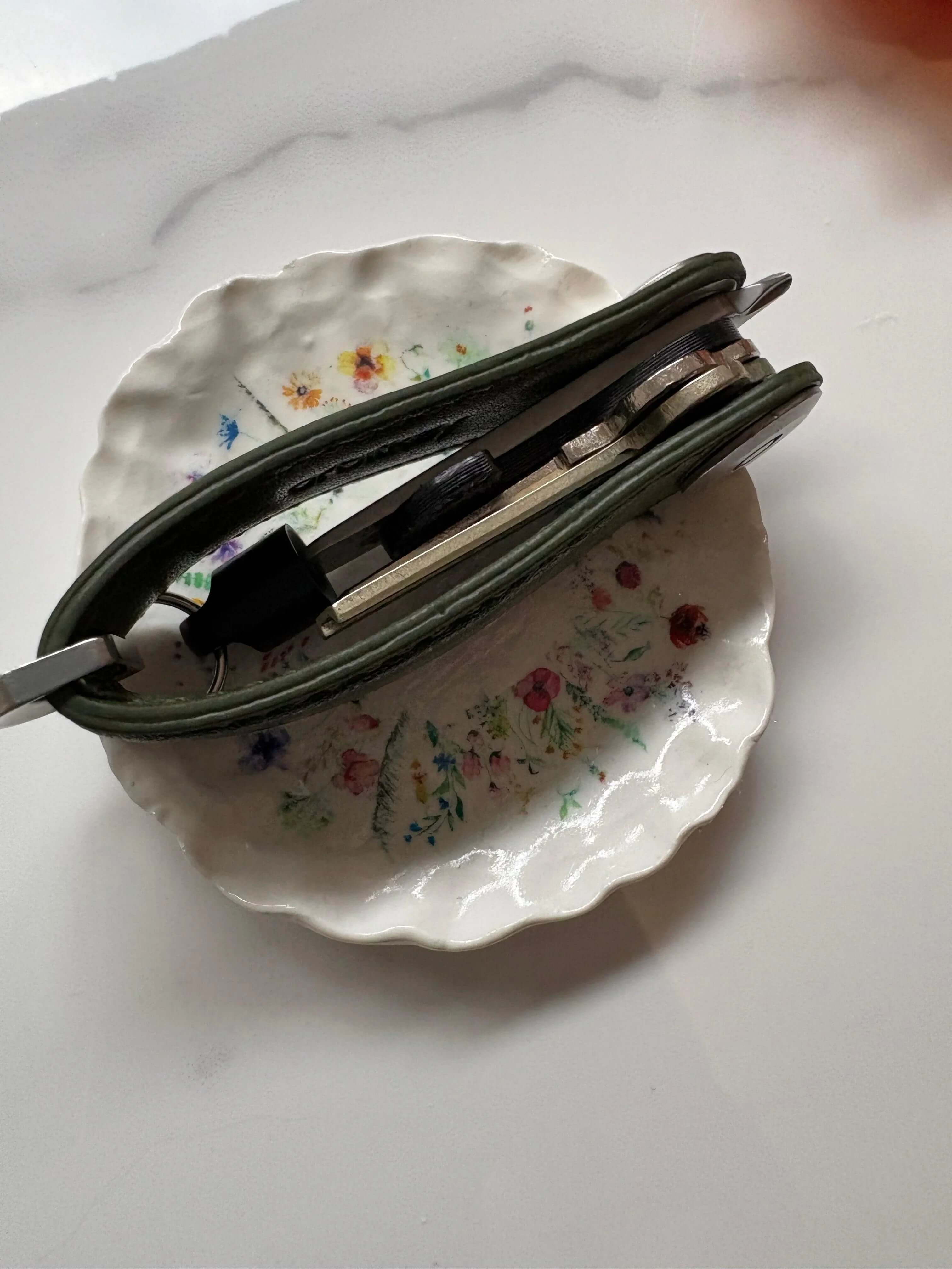 Wild Flower Transfer Trinket Tray - Krafty Kat